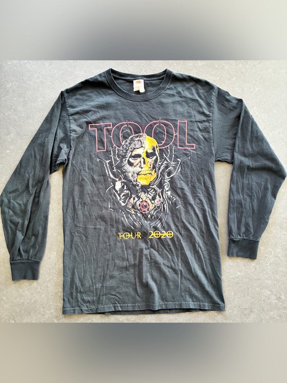 Tool Tour 2020 Long Sleeve Medium Concert Comedians Black